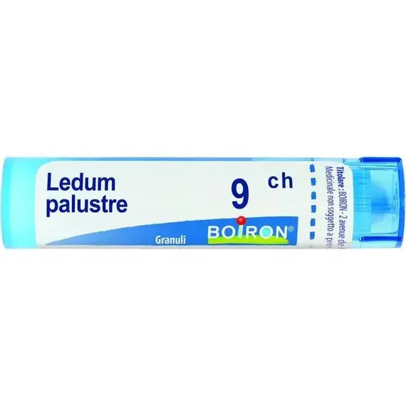 Ledum palustre - 9 ch granuli- 1 contenitore multidose in pp da 4 g (80 granuli) con tappo dispensatore in ps