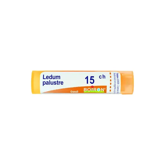 Ledum palustre - 15 ch granuli- 1 contenitore multidose in pp da 4 g (80 granuli) con tappo dispensatore in ps