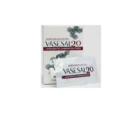 Vasesal 20 6 Mehrfachdosisbeutel zu je 5 ml Keratolytische Salbe
