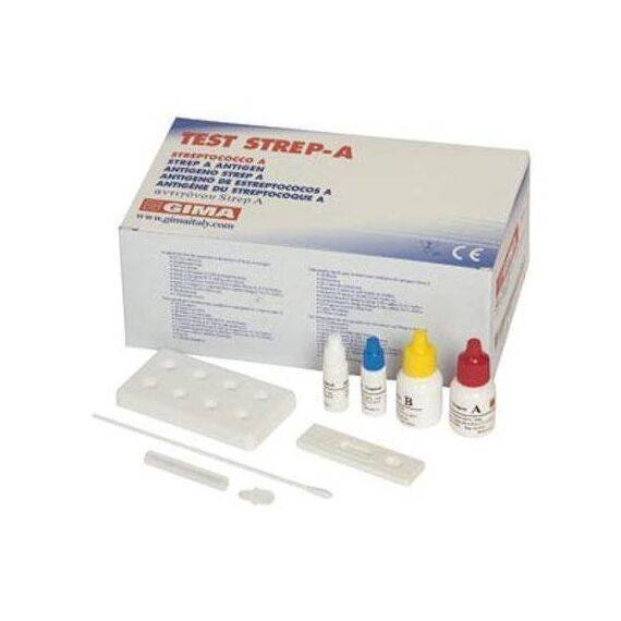 Test Strep a - Test Rapido per Streptococco a 20 Strisce per Analisi su Tampone Faringeo | Acquista Online su Farmaclick