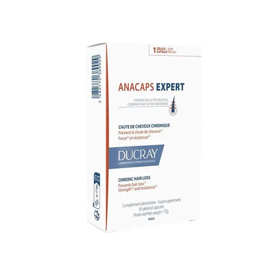 Ducray Anacaps Expert Integratore Alimentare per Capelli 30 Capsule | Acquista Online su Farmaclick