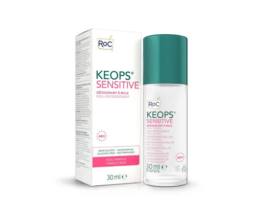 Roc Keops Deodorant Roll-on 48H Empfindliche Haut 30ml