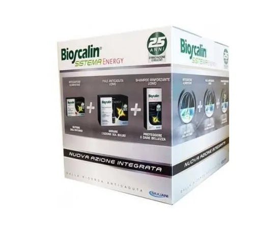 Bioscalin Energy Sistema Azione Integrata Anticaduta Trattamento Mirato Uomo