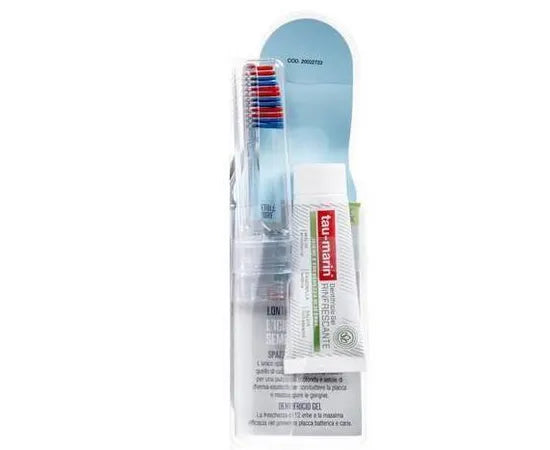 Tau Marin Reise-Set Zahnbürste Medium + Zahnpasta 20 ml