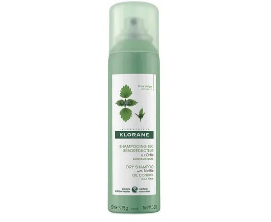 Klorane Trockenshampoo mit Brennnessel für fettiges Haar 150 ml
