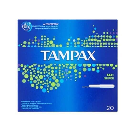Tampax Blue Box Super Assorbenti Interni 20 Pezzi | Acquista Online su Farmaclick