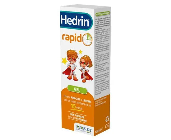 Hedrin Rapid Gel Pidocchi 100 Ml