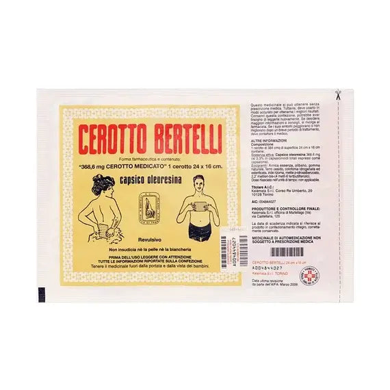 Cerotto Bertelli 3.3% Grande 16 X 24 Cm | Acquista Online su Farmaclick