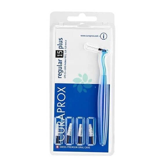 Curaprox Scovolino Interdentale Regular Plus 15 Blu e 5 Testine | Acquista Online su Farmaclick