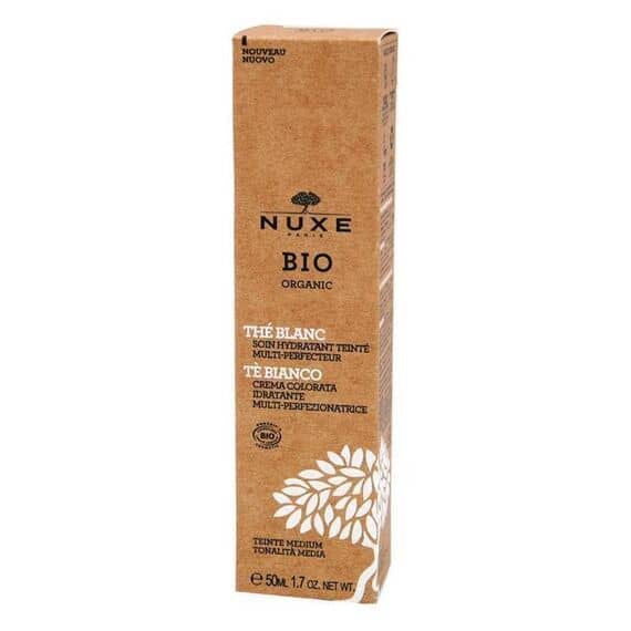 Nuxe Bio Tã¨ Bianco Crema Colorata Idratante Multi Perfezionatrice 50 Ml Tonalitã Chiara | Acquista Online su Farmaclick