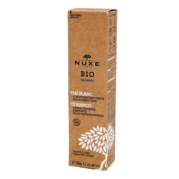 Nuxe Bio Tã¨ Bianco Crema Colorata Idratante Multi Perfezionatrice 50 Ml Tonalitã Media | Acquista Online su Farmaclick