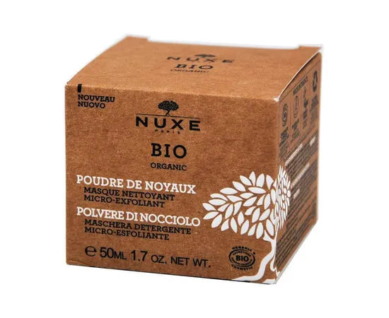 Nuxe Bio Mikro-Peeling Reinigungsmaske mit Aprikosenkernpulver 50ml
