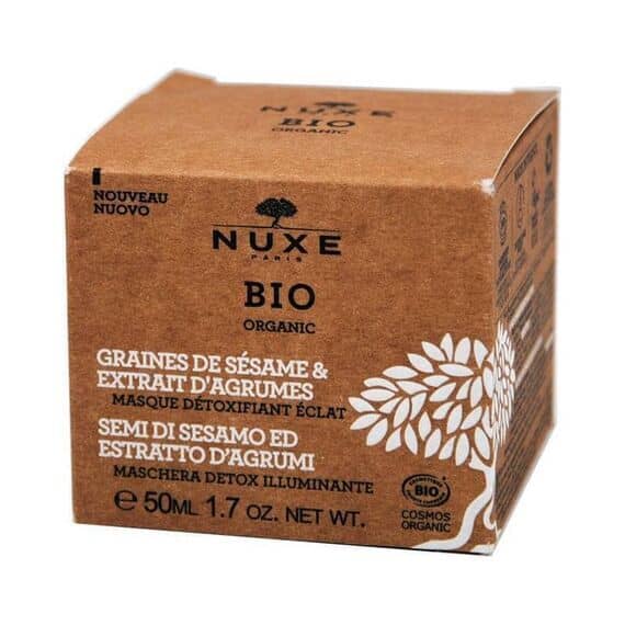 Nuxe Bio Maschera Detox Illuminante Ai Semi di Sesamo Ed Estratto di Agrumi 50ml | Acquista Online su Farmaclick