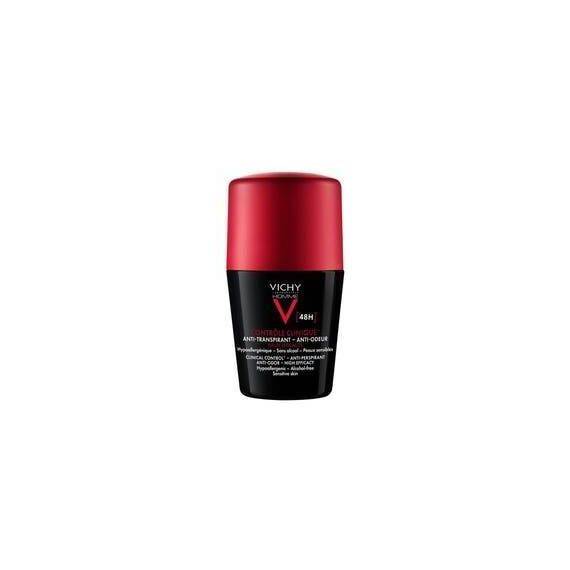 Vichy Homme Deodorante Clinical Control 96h Roll 50 Ml | Acquista Online su Farmaclick