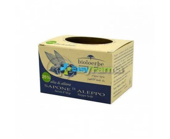 Bioloerbe Sapone Di Aleppo 25% Olio Di Alloro 200 Gr