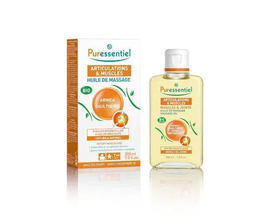 Puressentiel Articolazione & Muscoli Olio Massaggio Biologico Arnica E Gaultheria 200 Ml