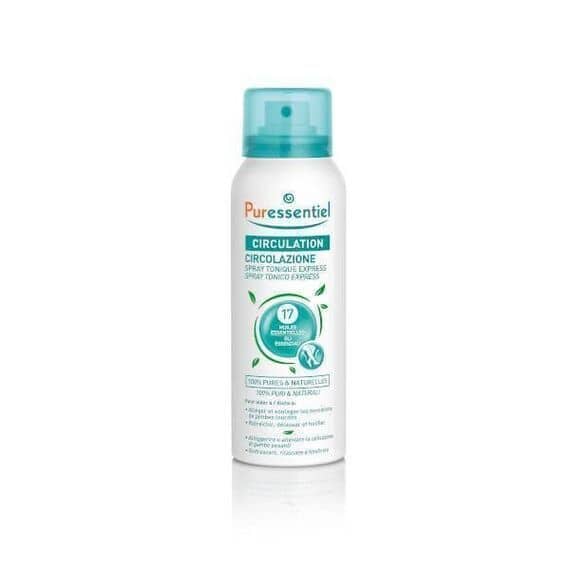 Puressentiel Circolazione Spray Tonico Express Ai 17 Oli Essenziali 100% Naturali 100 Ml | Acquista Online su Farmaclick