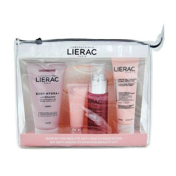 Lierac My Anti Aging Hydration Beauty Kit Crema Mousse Struccante 30 Ml + Acqua Energizzante Rimpolpante Ossigenante 30 Ml + Gel Crema Ossigenante 10 Ml + Latte Idro Rimpolpante 50 Ml | Acquista Online su Farmaclick