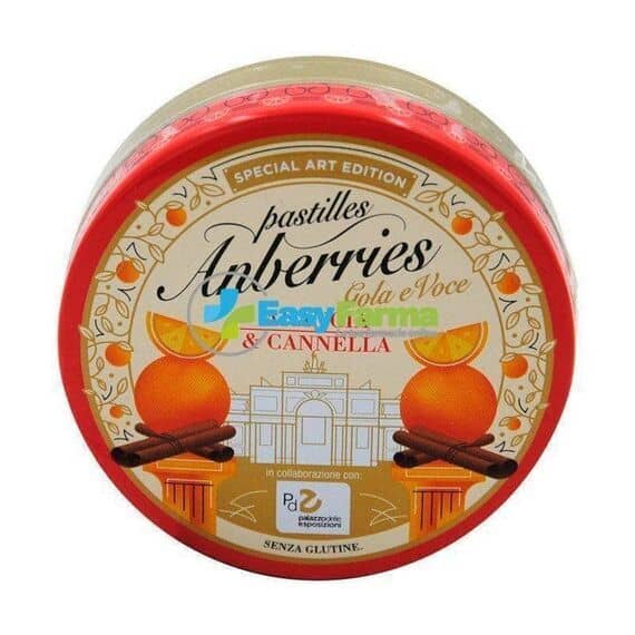 Anberries Pastiglie Arancia & Cannella Sollievo e Benessere Senza Glutine 55 G | Acquista Online su Farmaclick