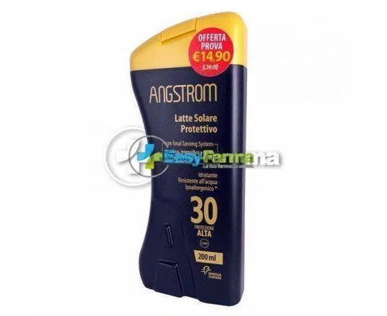 Angstrom Latte Solare Protettivo Spf 30 200 Ml