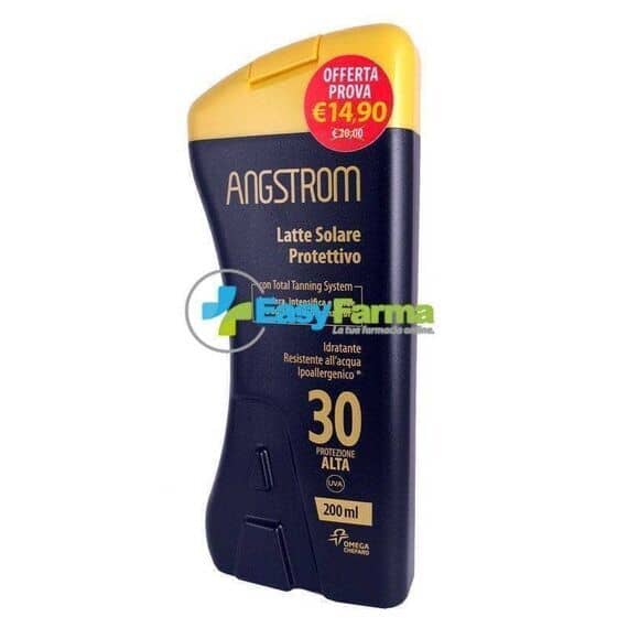 Angstrom Latte Solare Protettivo Spf 30 200 Ml | Acquista Online su Farmaclick