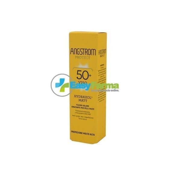 Angstrom Protect Hydraxol Matt 50 + Viso Fluido Solare Idratante Pelli Miste 40 Ml | Acquista Online su Farmaclick