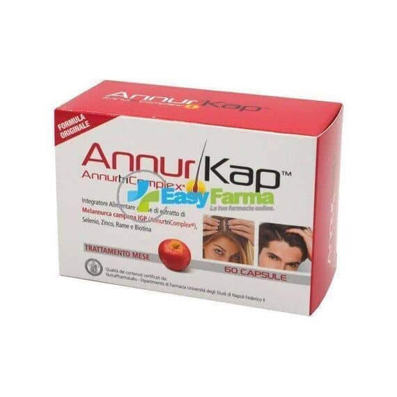 Annurkap Integratore Alimentare per i Capelli 60 Capsule | Acquista Online su Farmaclick