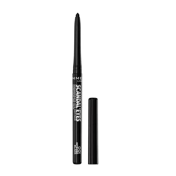 Rimmel Scandaleyes Exaggerate Â Matita Occhi Automatica Waterproof 001 Intense Black | Acquista Online su Farmaclick