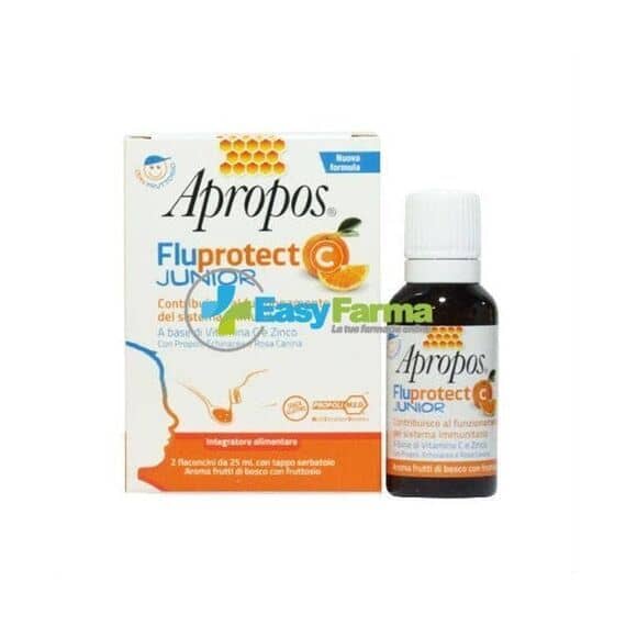 Apropos Fluprotect C Junior Integratore per il Sistema Immunitario 50 Ml | Acquista Online su Farmaclick