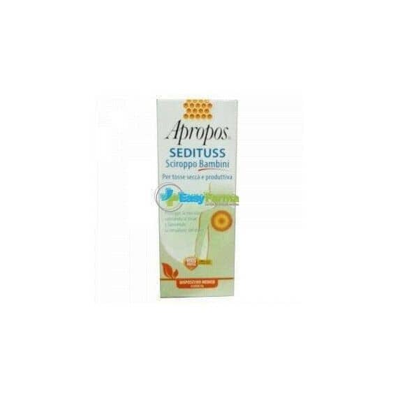 Apropos Sedituss Sciroppo Bambini per Tosse 210 G | Acquista Online su Farmaclick