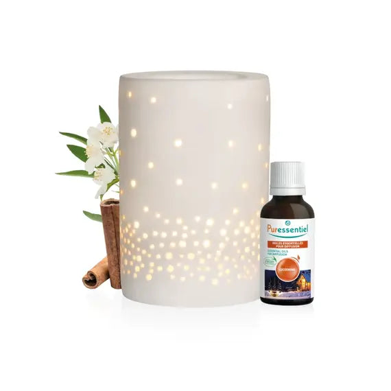 Puressentiel Cofanetto Diffusore Calore Dolce Lumini + Miscela Cocooning 10 Ml | Acquista Online su Farmaclick