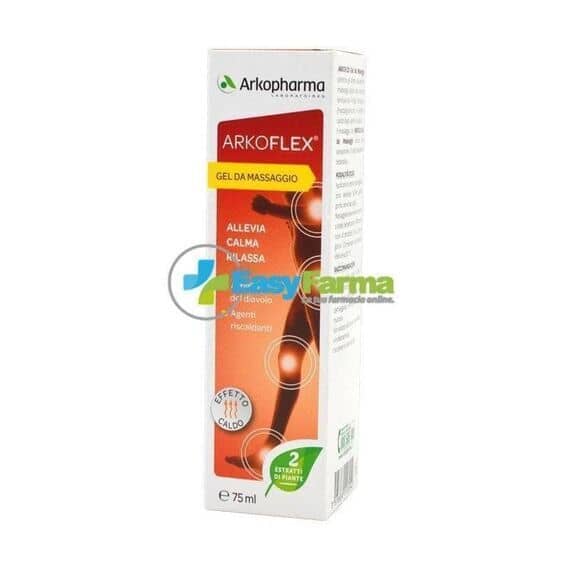 Arkopharma Arkoflex Gel da Massaggio Effetto Caldo 75 Ml | Acquista Online su Farmaclick