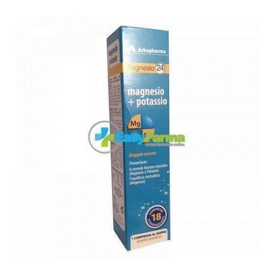 Arkopharma Arkovital Magnesio Potassio Integratore 18 Compresse | Acquista Online su Farmaclick
