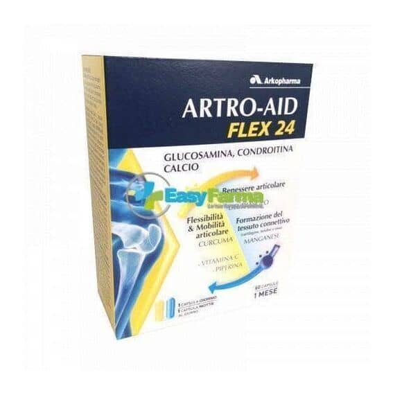 Arkopharma Artro Aid Flex 24 Integratore Alimentare Aricolazioni 60 Capsule | Acquista Online su Farmaclick