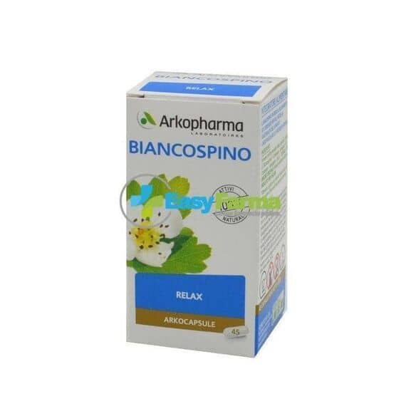 Arkopharma Biancospino Integratore Contro i Disturbi del Sonno e L'ansia 45 Arkocapsule | Acquista Online su Farmaclick