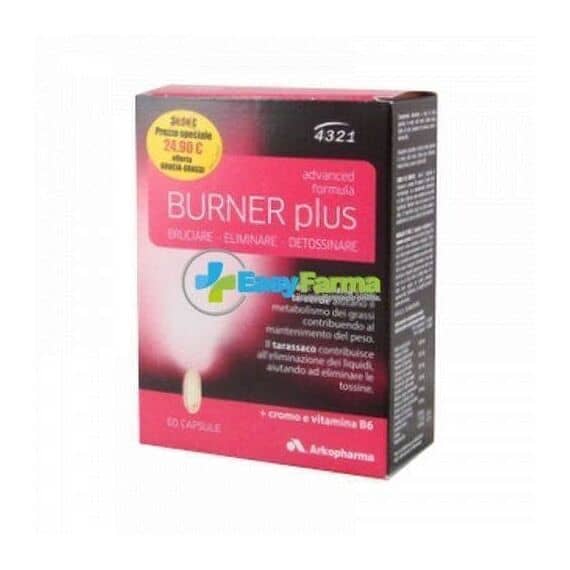 Arkopharma Burner Plus Integratore Alimetare 60 Capsule | Acquista Online su Farmaclick