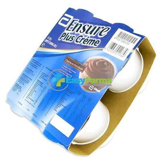 Abbott Ensure Plus Crã¨me Supplemento Nutrizionale Ipercalorico in Caso di Disfagia e Problemi di Masticazione Gusto Cioccolato 4x125 G | Acquista Online su Farmaclick