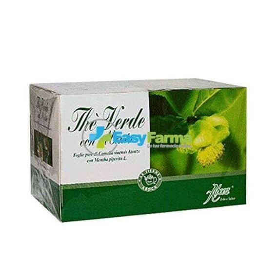 Aboca Infuso Thã¨ Verde con Menta 20 Bustine | Acquista Online su Farmaclick