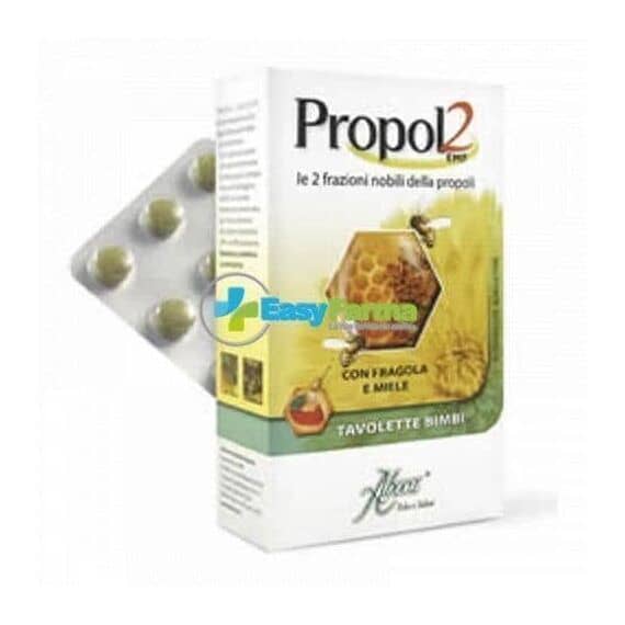 Aboca Propol 2 Emf 45 Tavolette Bimbi Fragola Miele | Acquista Online su Farmaclick