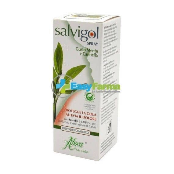 Aboca Salvigol Spray Gusto Menta Cannella 30 Ml | Acquista Online su Farmaclick