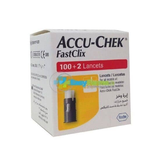 Accu Chek Fastclix Lancette Pungidito 100 + 2 Pezzi | Acquista Online su Farmaclick