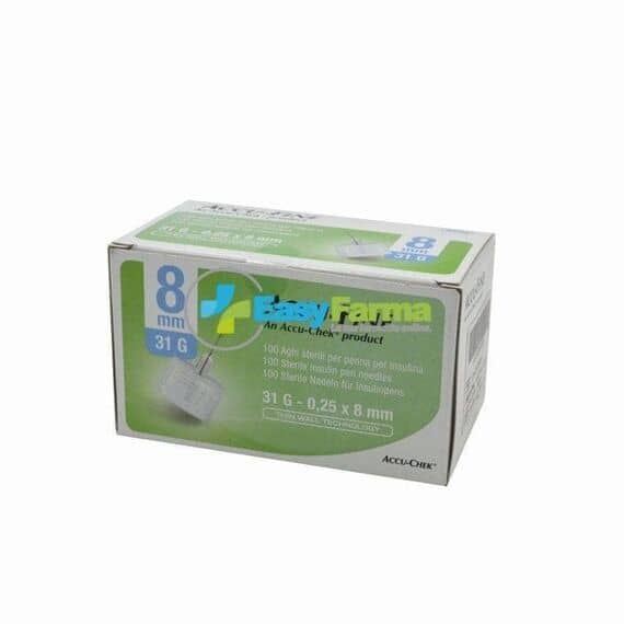 Accu Fine Aghi Sterili per Penna e Insulina 100 Pezzi 31 G 0.25 X 8 Mm | Acquista Online su Farmaclick