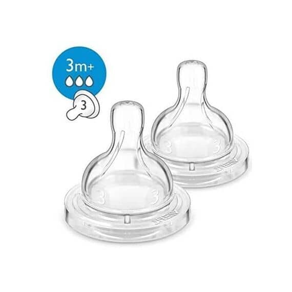 Philips Avent Tettarella 3 Fori Flusso Medio 3m+ 2 Pezzi | Acquista Online su Farmaclick