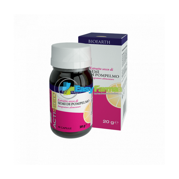 Actiseed Semi di Pompelmo Purificante e Antiossidante 40 Capsule | Acquista Online su Farmaclick