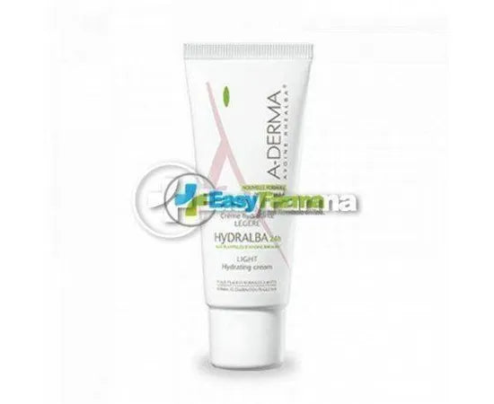 Aderma Hydralba Crema Idratante Leggera 24H 40 Ml