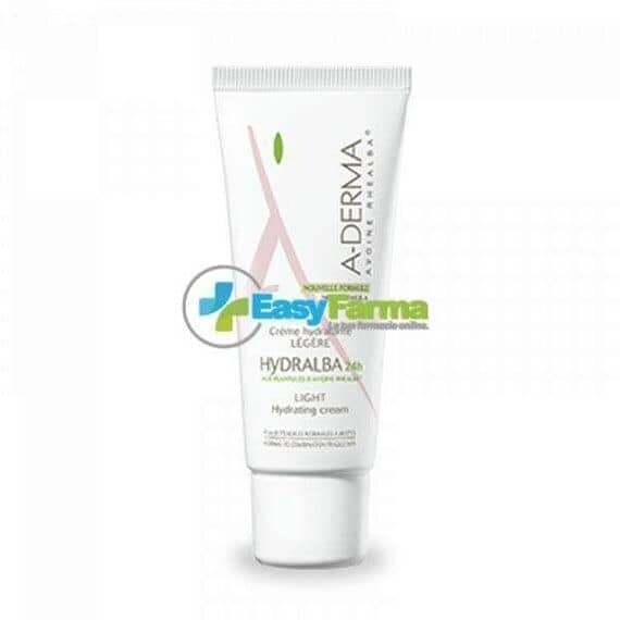 Aderma Hydralba Crema Idratante Leggera 24h 40 Ml | Acquista Online su Farmaclick