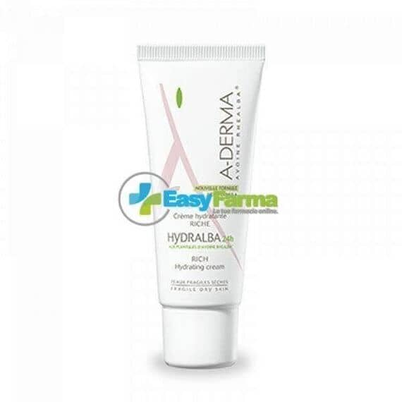 Aderma Hydralba Crema Idratante Ricca 24 H 40 Ml | Acquista Online su Farmaclick