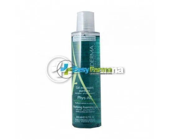 Aderma Phys Ac Gel Detergente Viso 200 Ml
