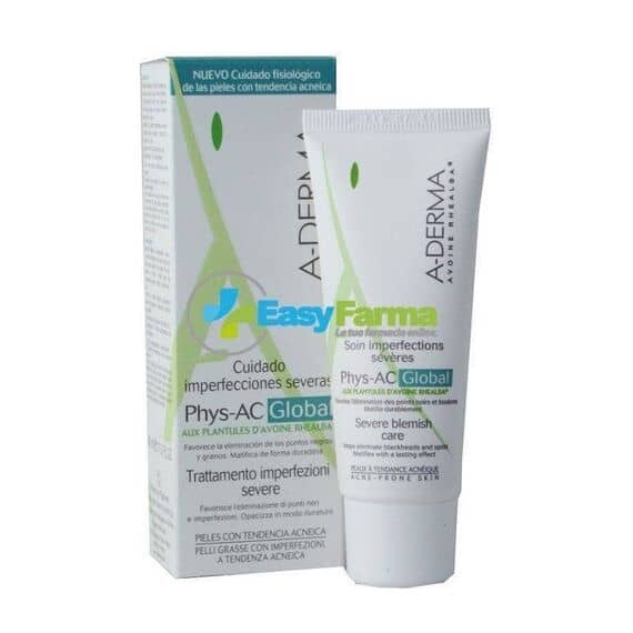 Aderma Phys Ac Global Trattamento Imperfezioni Severe 40 Ml | Acquista Online su Farmaclick