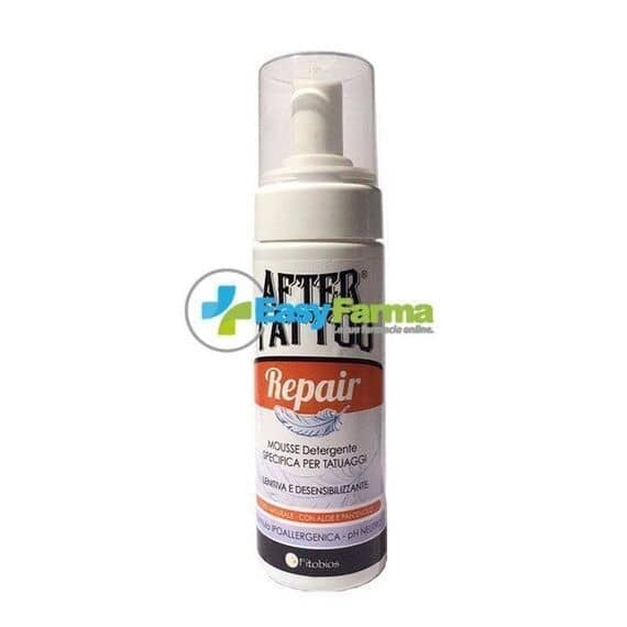 After Tattoo Repair Mousse Detergente Specifica per Tatuaggi 100ml | Acquista Online su Farmaclick